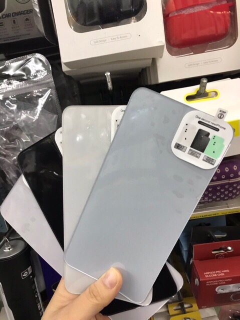 Miếng dán lưng độ ipX/ XSMAX lên ip11 pro/ Pro Max -