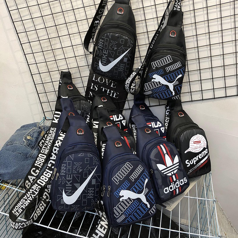 Túi Đeo Chéo Adidas Nike Champion Thời Trang Thể Thao Nam Nữ