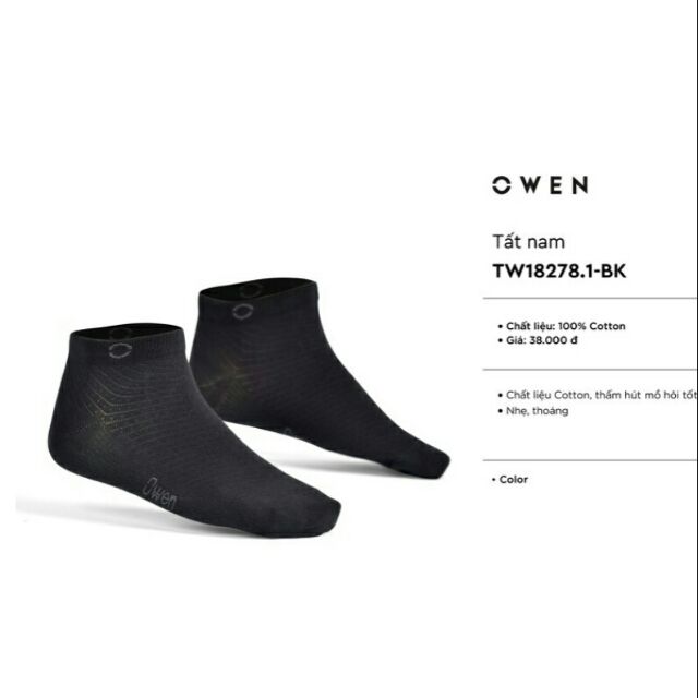 Tất owen cổ trung, loại sợi dày