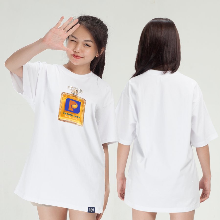 Áo Thun Trend In Chai Nước Hoa Mùi Giầu Sang Xang - Áo Cặp Đôi Phông Form Rộng Cotton Local Brand MVR BB4006 7