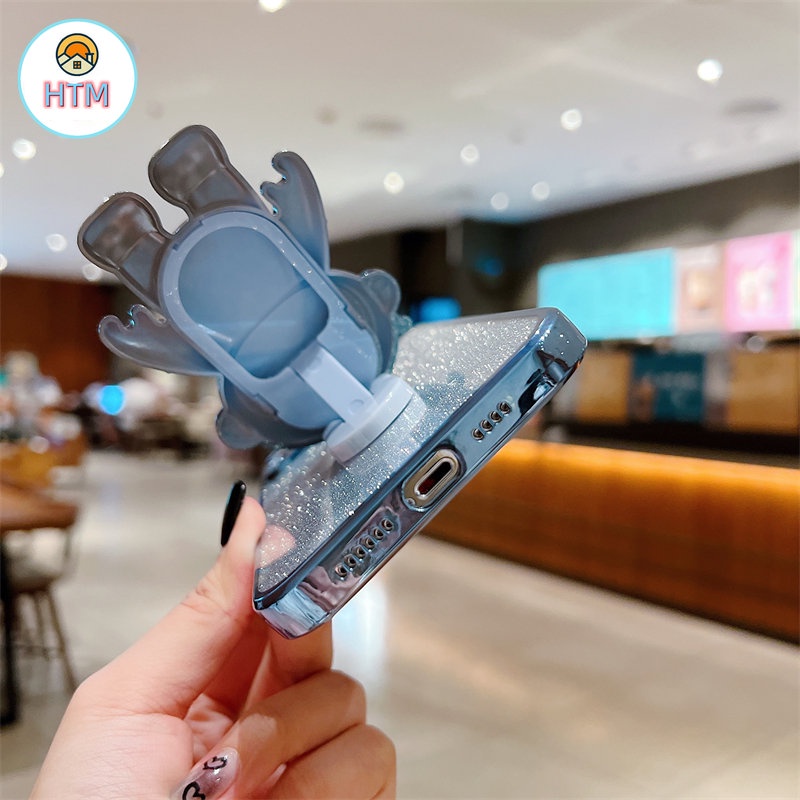 Ốp Điện Thoại TPU Mềm Mạ Điện Họa Tiết Hoạt Hình Có Nắp Bảo Vệ Camera Cho IPHONE 13 12 11 PRO MAX XS MAX X 7 + 8 PLUS
