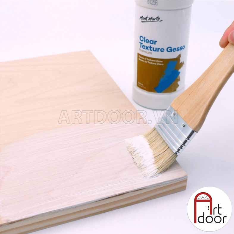 [ARTDOOR] PK Sơn lót Acrylic MONT MARTE Gesso làm mịn bề mặt tranh