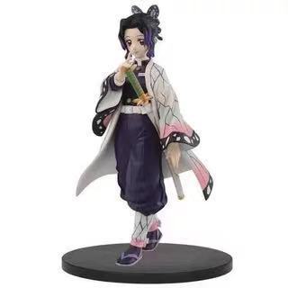 17cm Anime Nhật Bản Demon Slayer Kimetsu No Yaiba Kochou Shinobu PVC Hành Động Hình Đồ Chơi