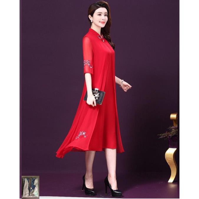 Đầm Suông Kèm Áo Khoác - Váy Dài Dáng Suông Kèm Áo Khoác Hàng Nhập Quảng Châu Cao Cấp Thanh Lịch Sang Trọng | BigBuy360 - bigbuy360.vn