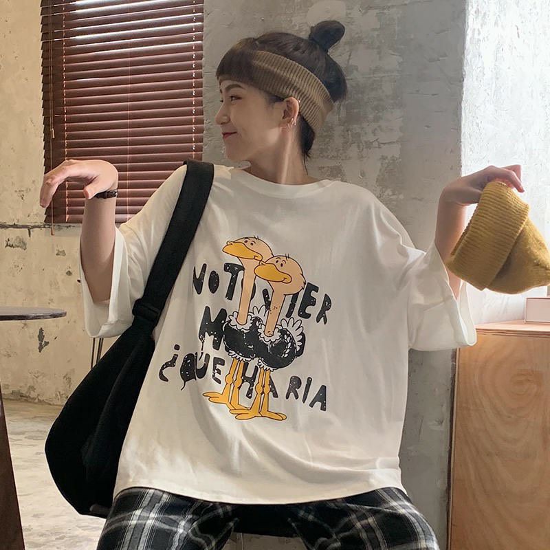 Áo thun tay lỡ Unisex Đà Điểu