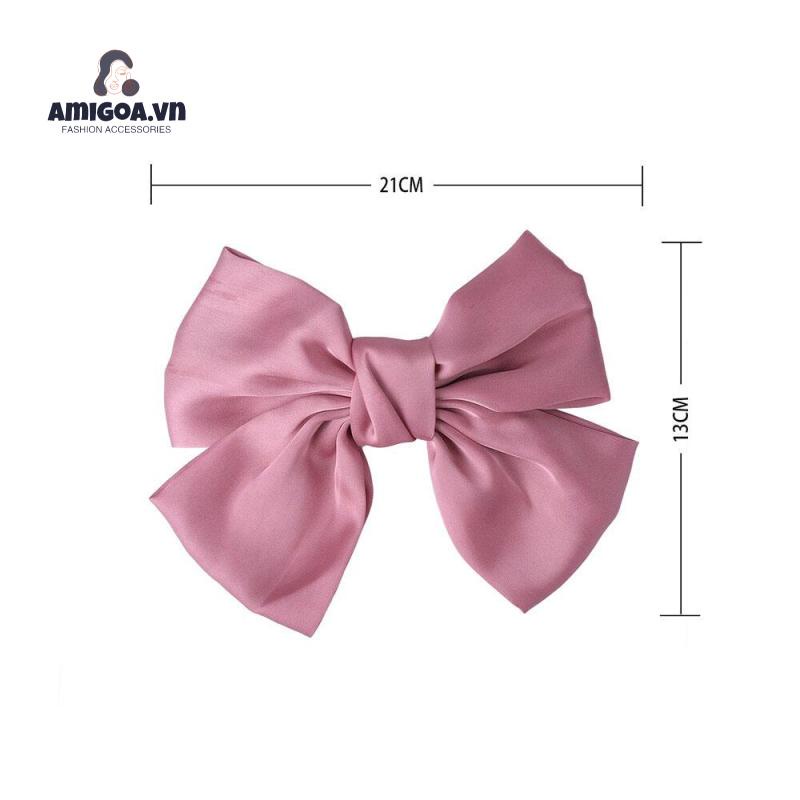 【amigoa.vn】Kẹp Nơ Lớn Cho Nữ