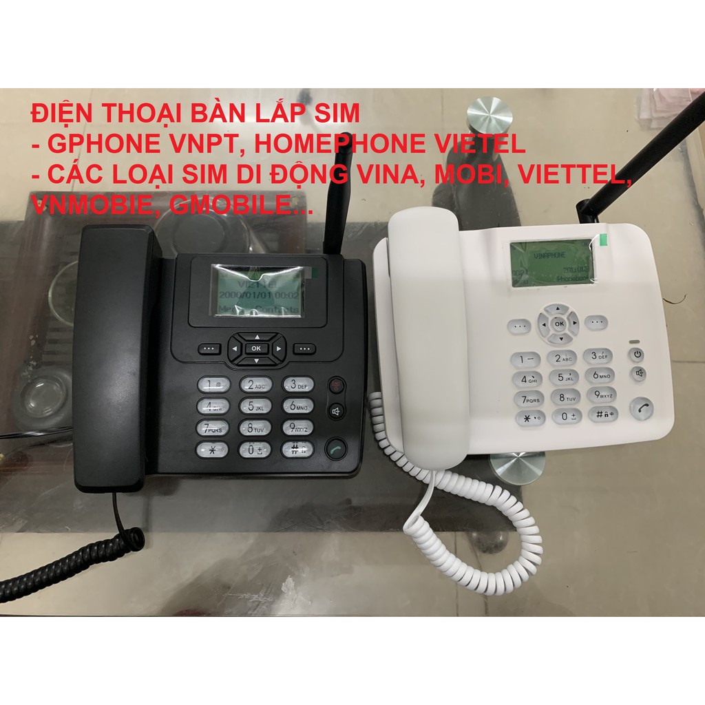 ☎️ Điện Thoại Để Bàn ☎️ Lắp Sim GPhone F316 GSM và ETS3125i | BigBuy360 - bigbuy360.vn