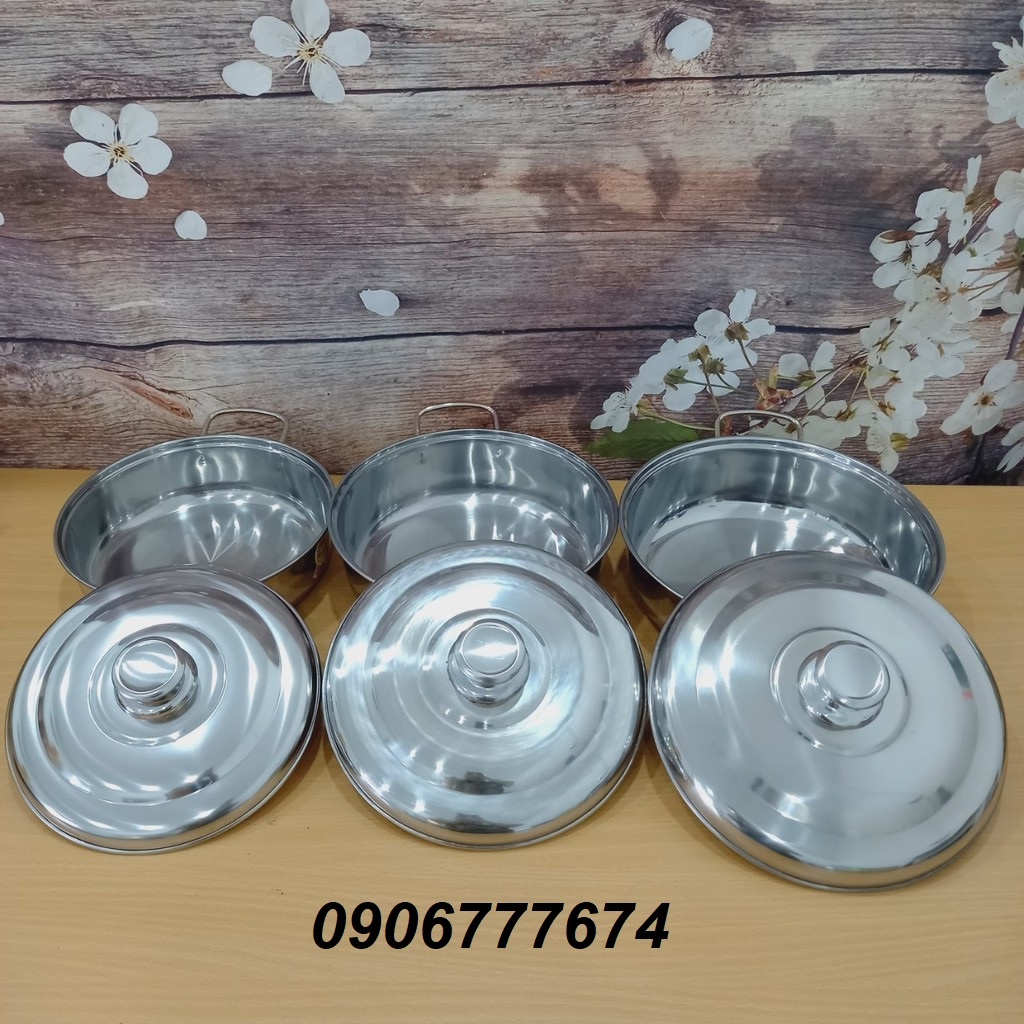 NỒI LẨU Inox Cao Cấp TITHAFAC Cho Nhà Hàng, Quán Ăn, Gia đình chất lượng cao nhiều kích cỡ