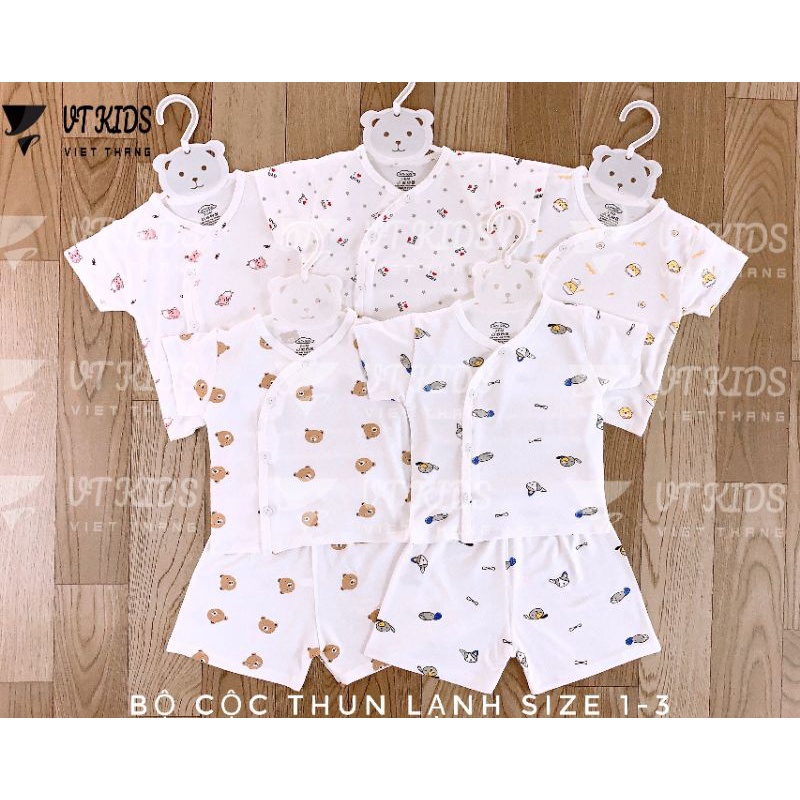 Bộ Cộc Sơ Sinh Chất Peptit Mềm Mát