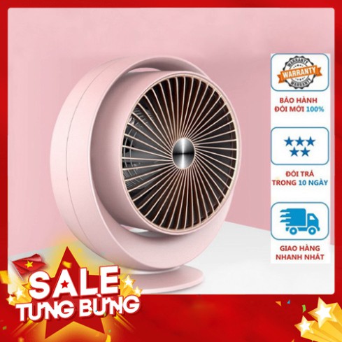 [FREE SHIP] Quạt Sưởi Mini Để Bàn  Mẫu Mới Làm Ấm Bằng Tia Hồng Ngoại  Dùng Cho Văn Phòng / Gia Đình