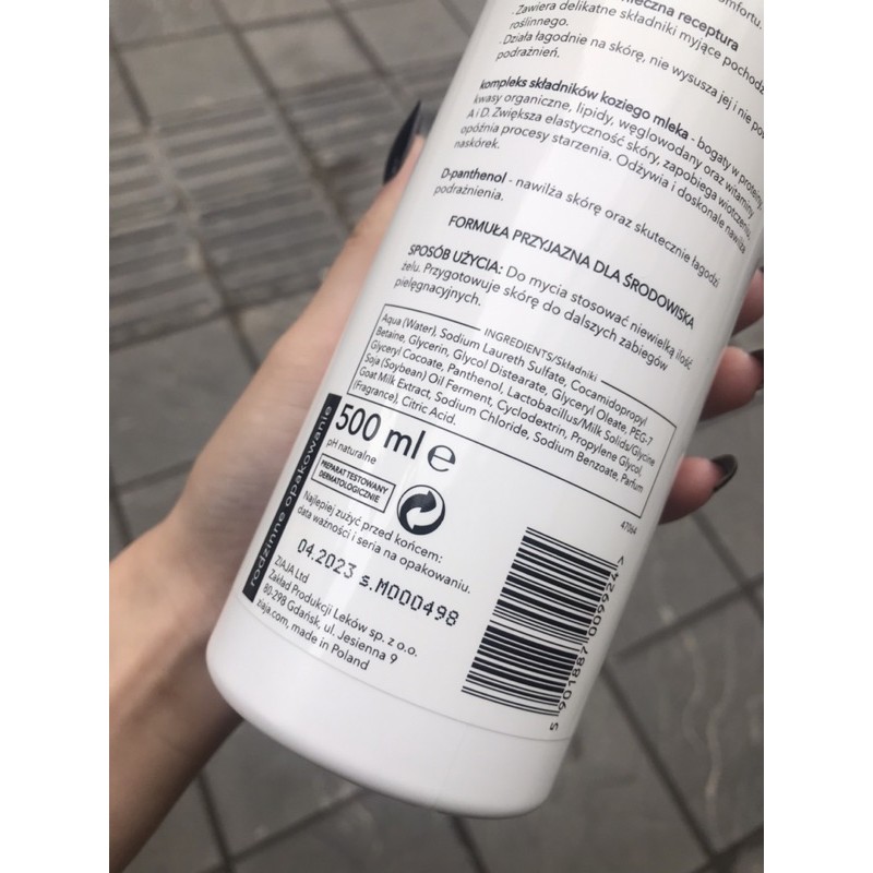 [CHÍNH HÃNG] Sữa tắm Ziaja 500ml- Made in Poland