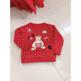 Áo nỉ bông Noel cho bé