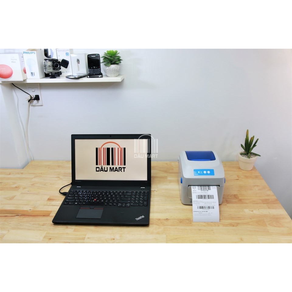 Máy in đơn hàng TMĐT dPos XP470B - XP420B - XP490B - GP1324D in phiếu giao hàng tem nhãn vận chuyển mã vạch Minicode | BigBuy360 - bigbuy360.vn