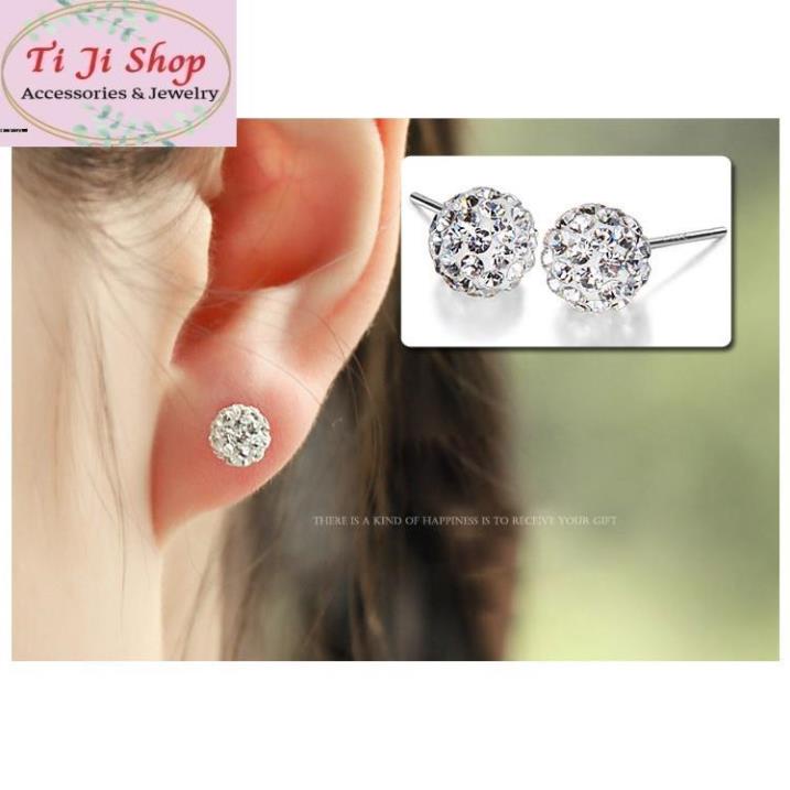 BÔNG TAI INOX TRÁI CHÂU &quot; ĐẸP SANG GIÁ RẺ&quot;