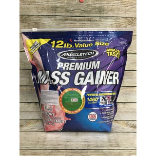 Sữa Dinh Dưỡng Tăng Cân Nhanh cho người gầy Muscletech Premium Mass Gainer 12 Lbs