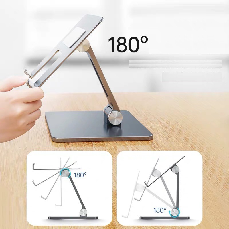 Giá đỡ stand cho iPad, điện thoại iphone và máy tính bảng tablet (MT134, MT135) hợp kim nhôm gấp gọn Vu Studio