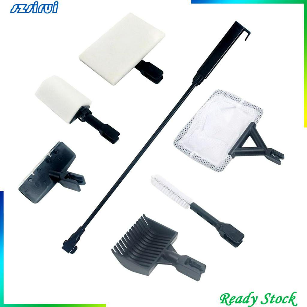 Bộ Dụng Cụ Vệ Sinh Bể Cá 6 Trong 1 Tiện Dụng