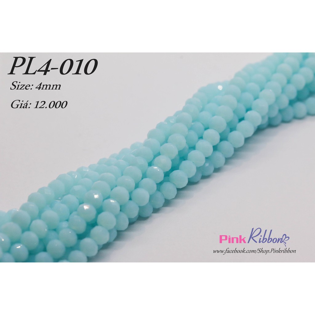 Pha lê 4mm - Link 1/3 - 12.000/dây