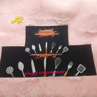 THẢM BẾP 3D CAO CẤP (Hình Thật)