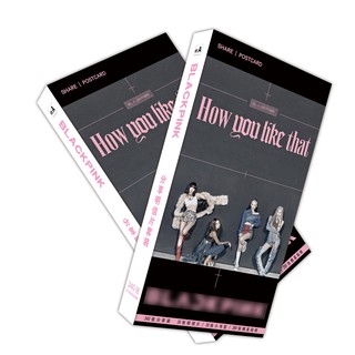 Postcard BlackPink How you like that hộp ảnh Blackpink comeback