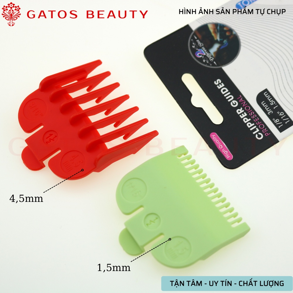 Bộ Cữ Tông Đơ Nhiều Kích Thước Màu Ngẫu Nhiên