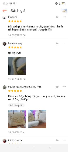 NOWSHIP 2H⚡️Bộ 3 Túi Xách Nữ Laze | BigBuy360 - bigbuy360.vn