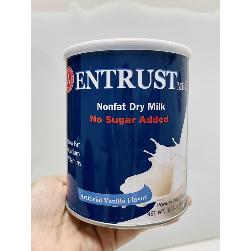 sữa entrust dành cho người tiểu đường 400g