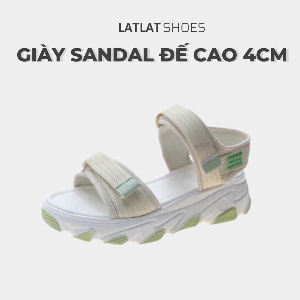 Giày Sandal Thể Thao Nữ Ulzzang MISS Cao Cấp Dây Dù Trẻ Trung Nữ Tính Siêu Đẹp Êm Ái