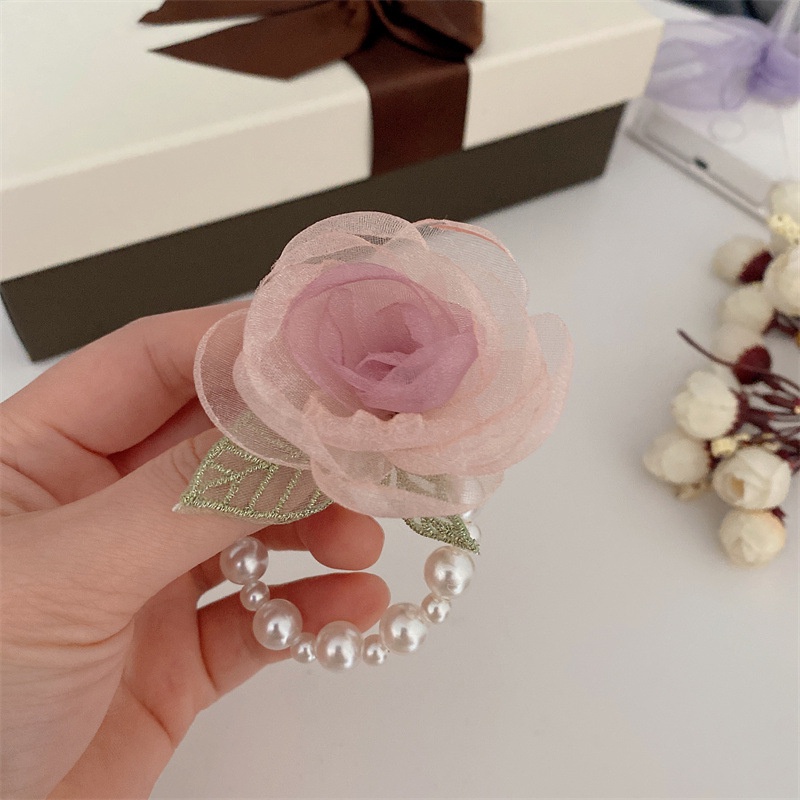 Kẹp TóC HìNh Hoa ĐíNh Kim Cương Giả ThờI Trang Cho Nữ