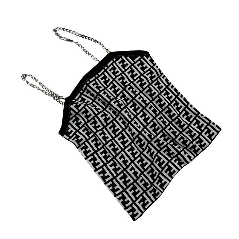 Áo hai dây chất len dệt kim năng động đón hè rực rỡ Xonxen shop free size mã 23126