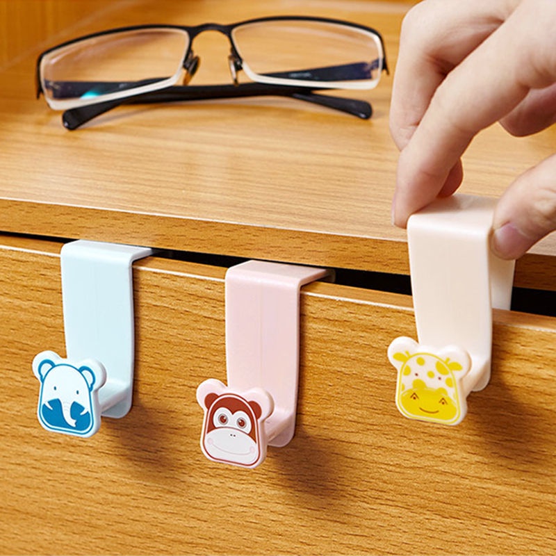 Móc Treo Đồ Gắn Phía Sau Cửa Tủ Tháo Gỡ Được Không Cần Khoan