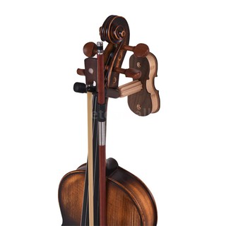 Móc treo đàn violin viola bằng gỗ gắn tường có móc treo vĩ đàn