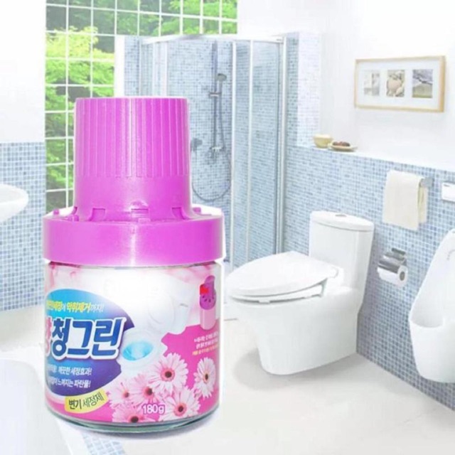 0179 Chai Khử Mùi ,Làm Sạch Nước Bồn Cầu 180g [ loại lớn]