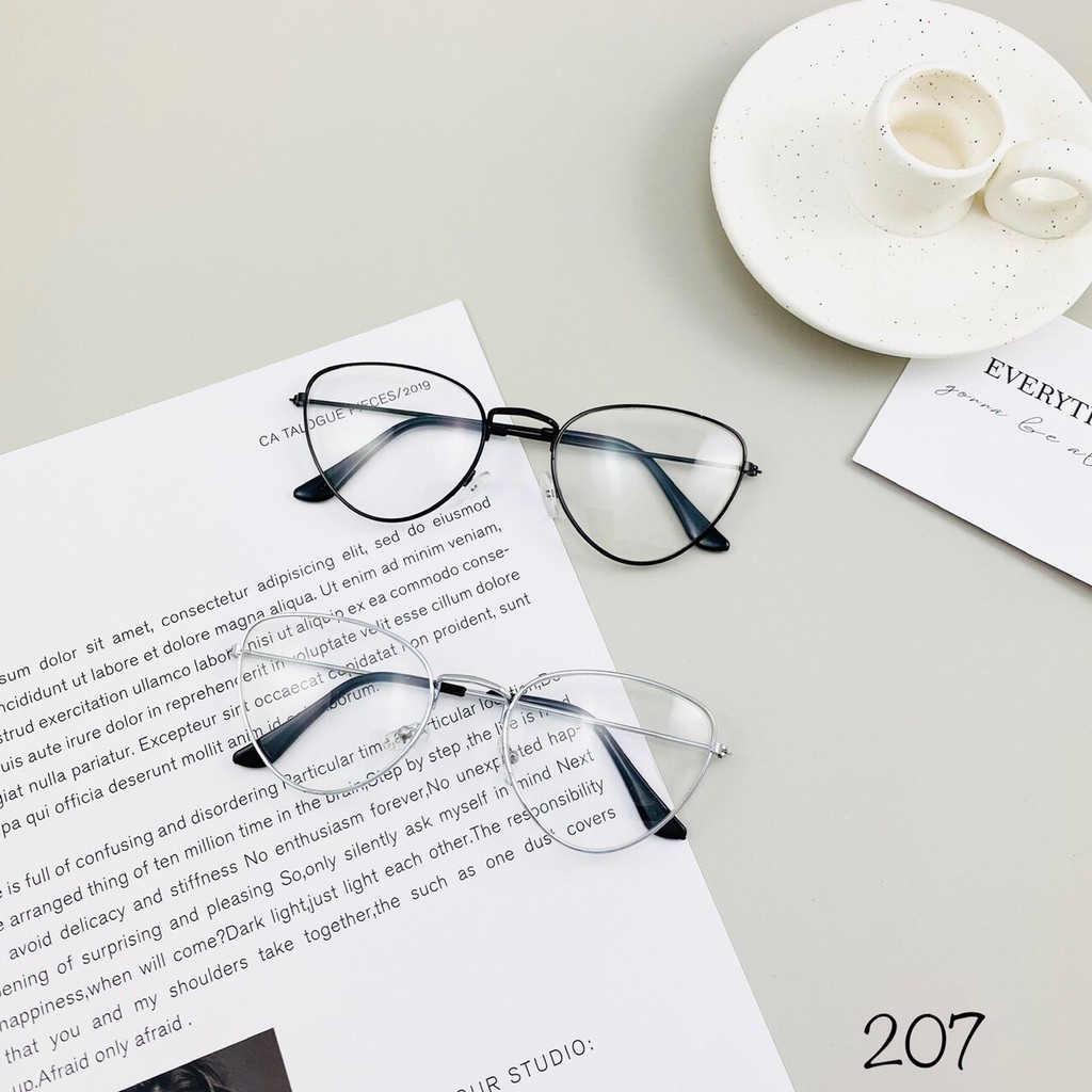 MẮT KÍNH GIẢ CẬN GỌNG XẾCH 202 FORM DỄ THƯƠNG SIÊU ĐẸP | BigBuy360 - bigbuy360.vn