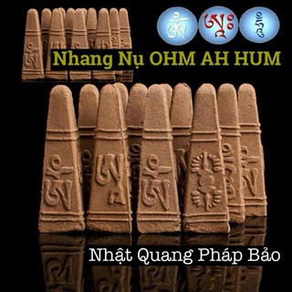Trầm Nụ In Chùy Kim Cang Chữ Ohm A Hum 250gr