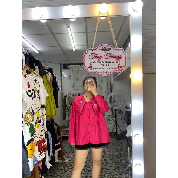 Áo thêu bigsize 60-80kg