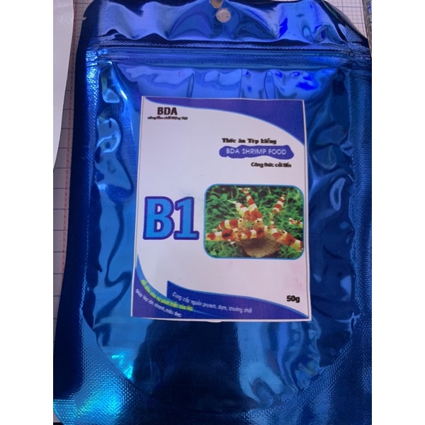 Thức ăn tép kiểng BDA B1 Plus