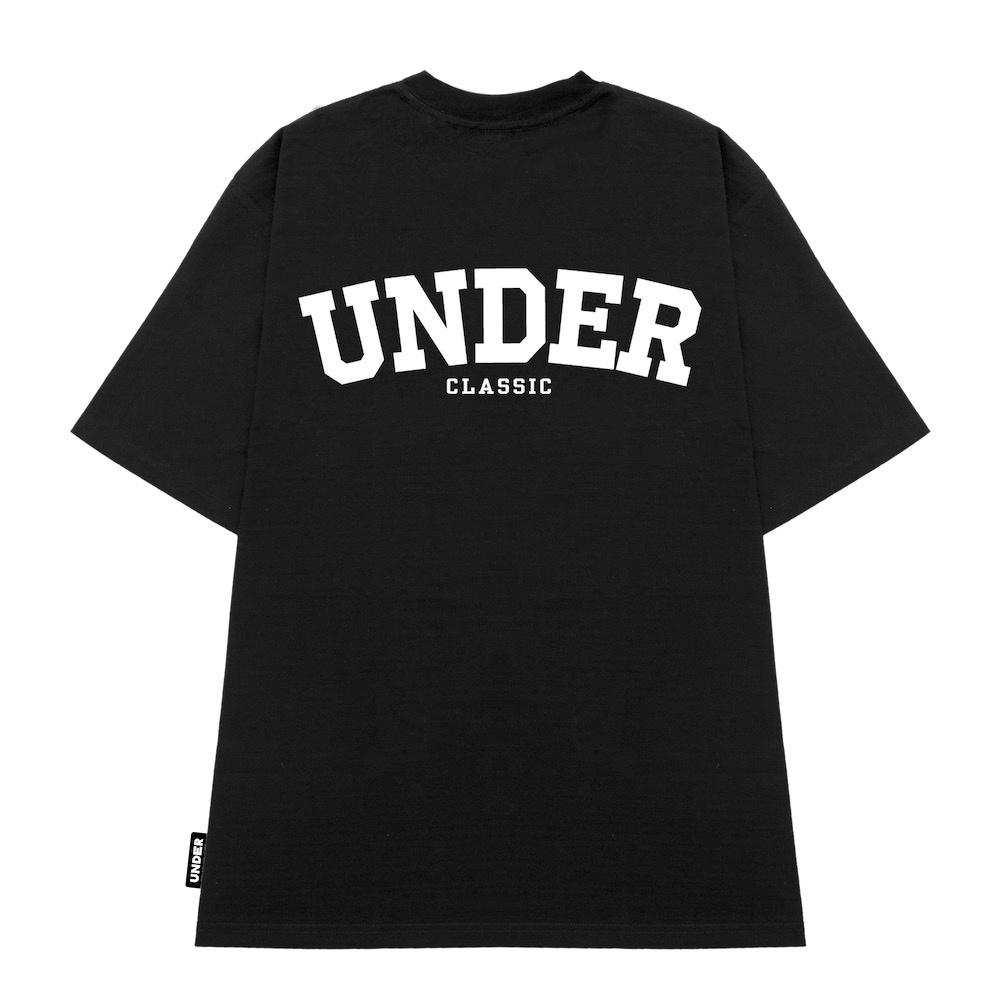 Áo thun UNDER Classic Bag Tee ,áo phông nam nữ tay lỡ oversize form rộng