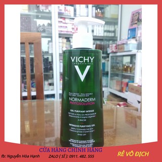 Sữa Rửa Mặt Vichy Normaderm Phytosolution Intensive Purifying Gel 400ml