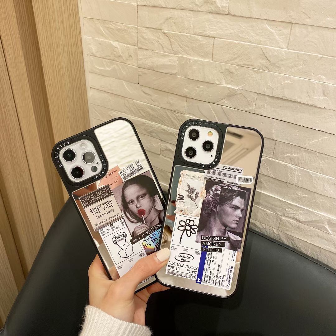 Ốp Điện Thoại Tráng Gương Thời Trang Cho Iphone 12pro Max 12mini 11pro Max Xs Max Xr Se 2020 7 8 Plus | BigBuy360 - bigbuy360.vn