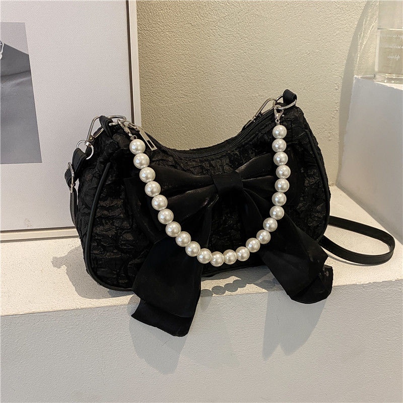 Túi Đeo Vai Thiết Kế Thắt Nơ Phong Cách Mới Mùa Hè 2022 Cho Nữ