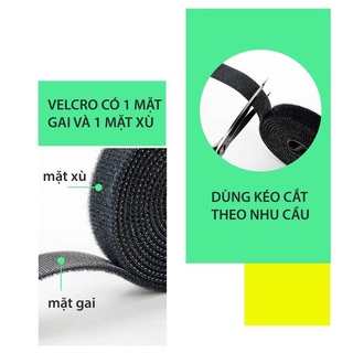 Dây khoá tự dính velcro 2 mặt