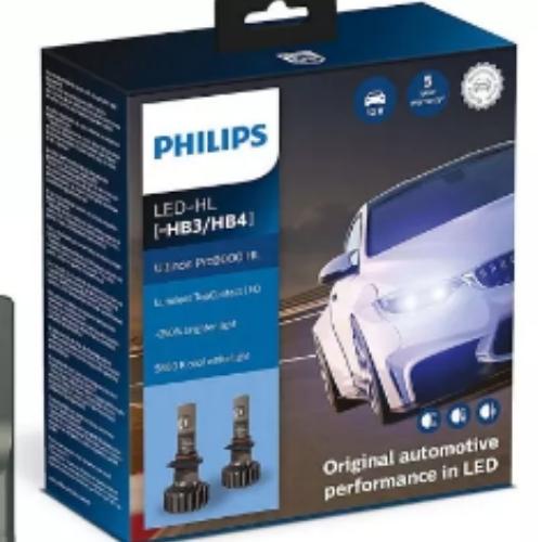 Hộp 2 Bóng Đèn Xe Hơi Philips HB3/4 LED 11005 U90 CW X2 20W 5800k Ánh Sáng Trắng (Hàng Chính Hãng)