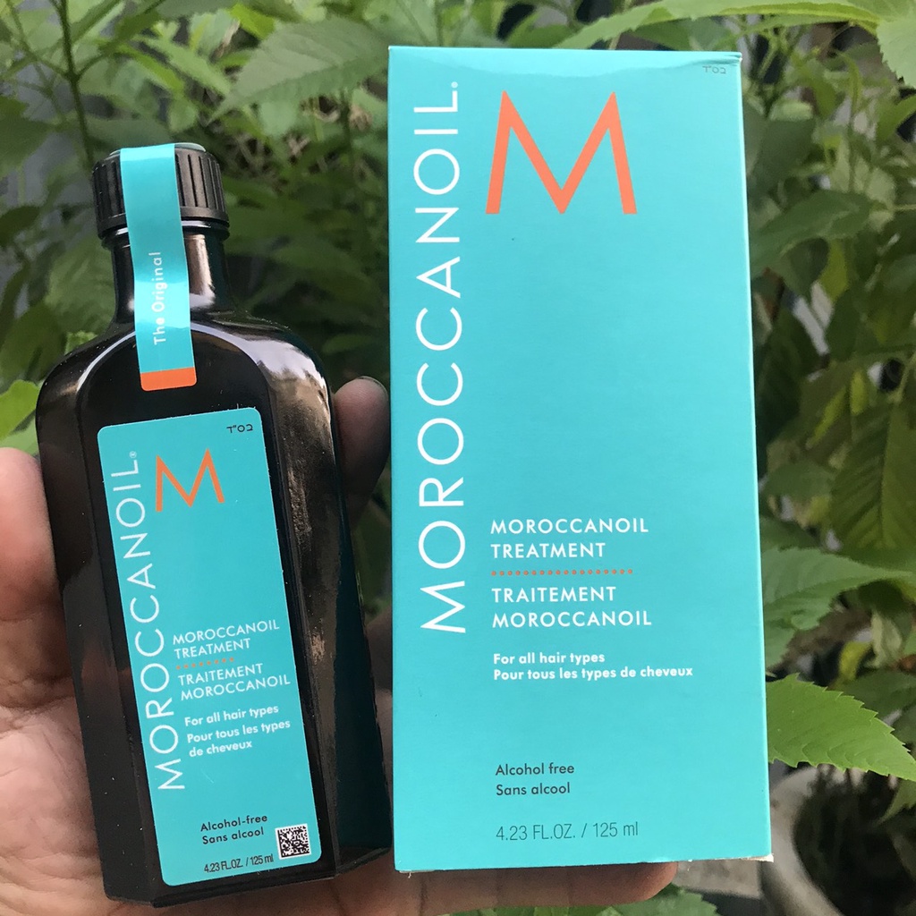 Tinh dầu dưỡng phục hồi tóc hư tổn khô xơ Moroccanoil Treatment Oil 125ML
