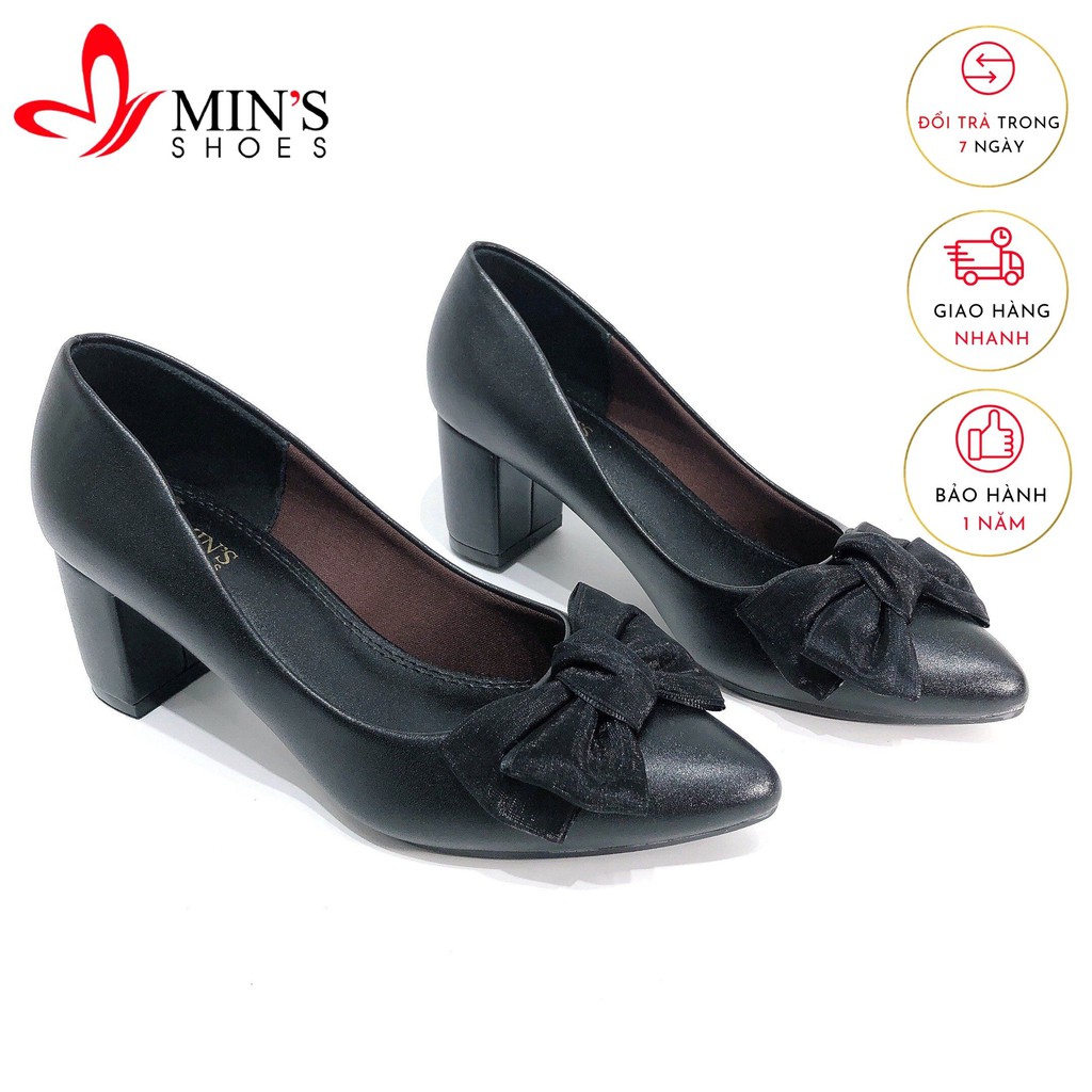 Min's Shoes - Giày Vuông Nơ VN103