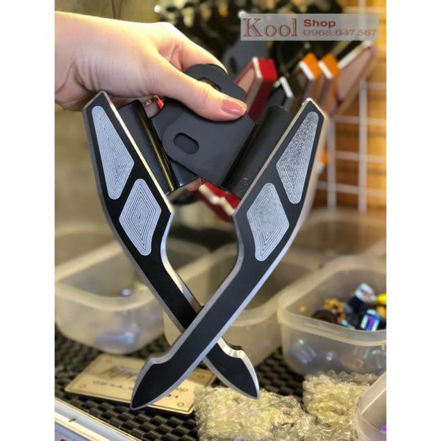 Tay Sách Nhôm CNC Nguyên Khối Cho Exiter 150 + Winner v1