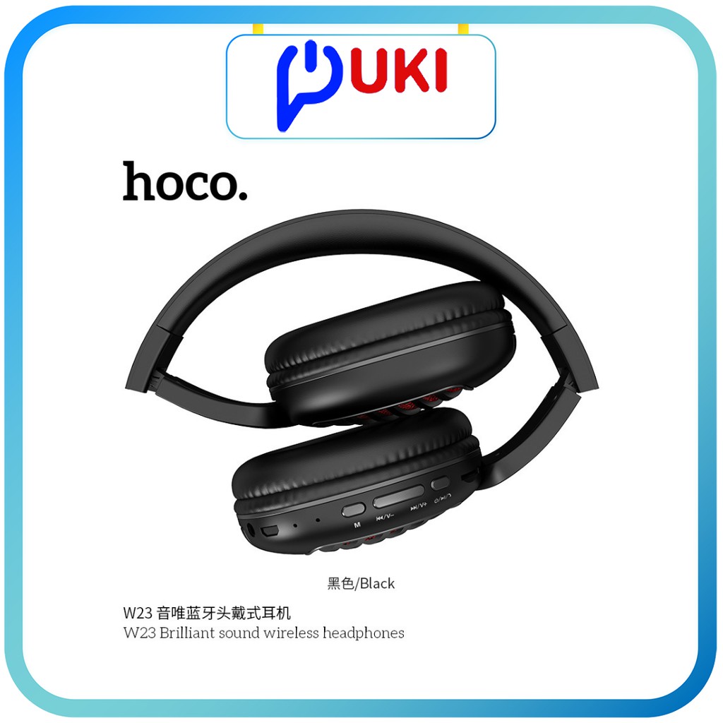 Tai nghe ko dây blutooth chụp tai chính hãng Hoco W23