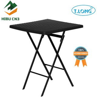 Bàn xếp vuông thanh long hy-f60 màu nâu – hibu cn3