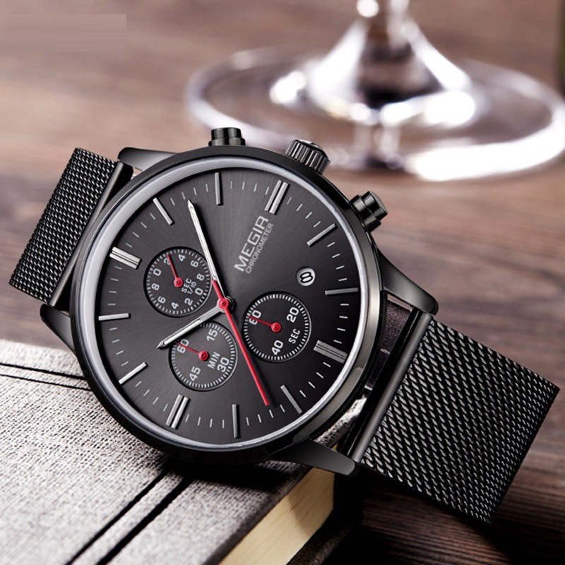 Đồng Hồ Nam Megir KT2011 Blue Chính Hãng 2022 NEW Bảo Hành 12 Tháng Top Brand Luxury Hàng Nhập HongKong II Store Reward | BigBuy360 - bigbuy360.vn