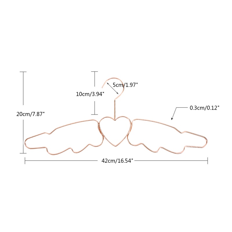 Set 10 Móc Treo Quần Áo Bằng Kim Loại Chống Trượt Hình Ngôi Sao Sang Trọng